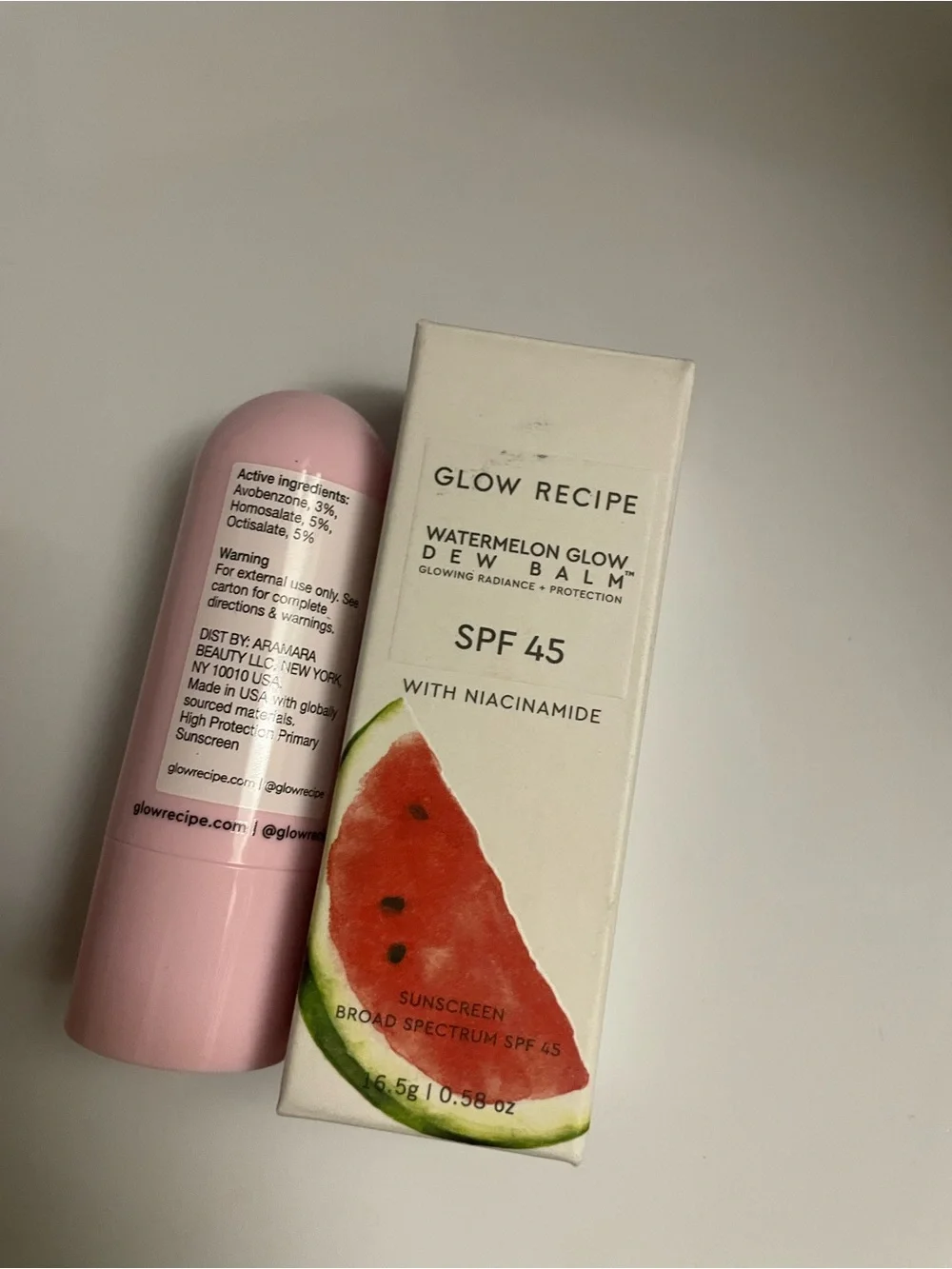 Glow Recipe Watermelon Glow Dew Balm SPF 45 - exp 8/2026- NEW